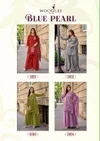 Blue Pearl By Wooglee Russian Viscose Plazzo Suits